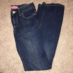 Girls old navy bootcut jeans